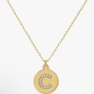 Kate Spade Necklace ‘C’ Initial NWT